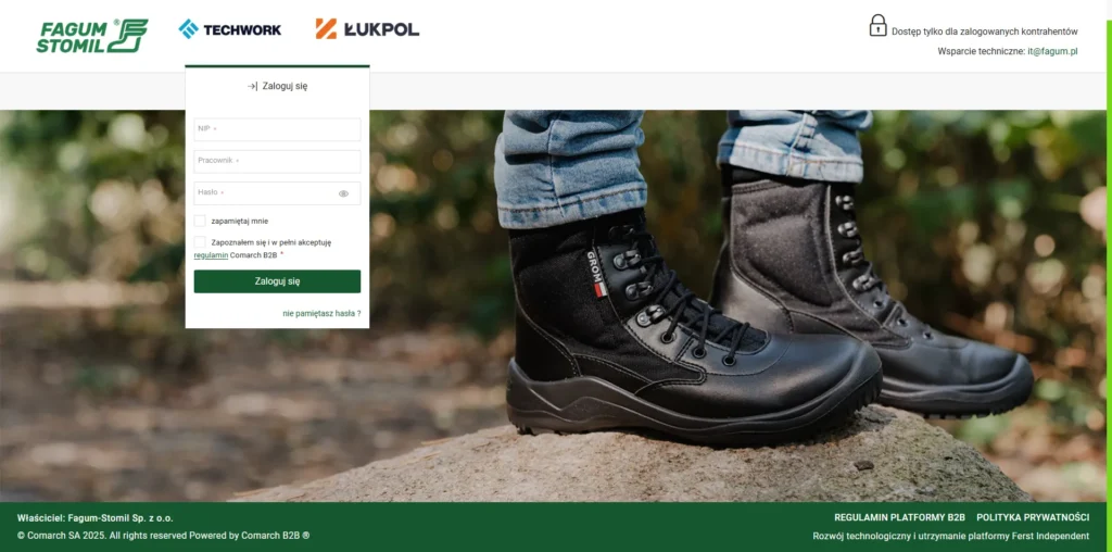 Fagum Stomil Platforma B2B